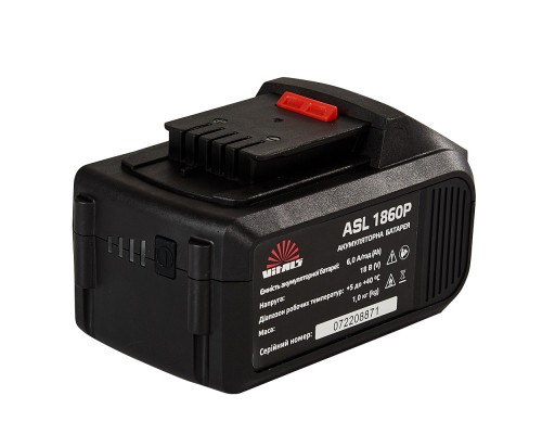 Батарея аккумуляторная Vitals ASL 1860P SmartLine