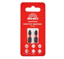 Биты ударные S2 PH2х25 мм, 2 шт. Vitals Master