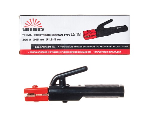 Держатель электродов Vitals Germany type L248 300A
