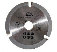 Диск пильный Vitals по дереву 125x22.2, 3Т