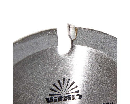 Диск пильный Vitals по дереву 125x22.2, 3Т