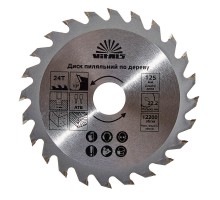 Диск пильный Vitals по дереву 125x22.2, ATB 24