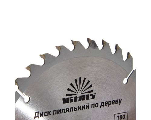 Диск пильный Vitals по дереву 180x22.2/20, ATB 36