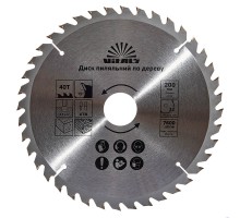 Диск пильный Vitals по дереву 200x32/30/25.4, ATB 40