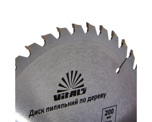 Диск пильный Vitals по дереву 200x32/30/25.4, ATB 40