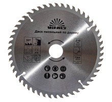 Диск пильный Vitals по дереву 210x30/25.4/20, ATB 50