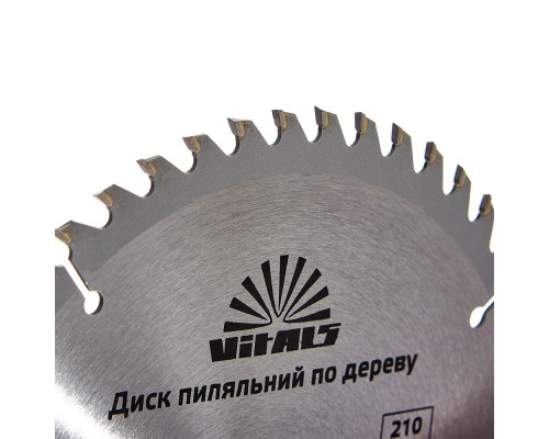 Диск пильный Vitals по дереву 210x30/25.4/20, ATB 50
