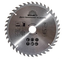 Диск пильный Vitals по дереву 230x30/25.4/22.2, ATB 40
