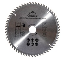 Диск пильный Vitals по дереву 230x30/25.4/22.2, ATB 60
