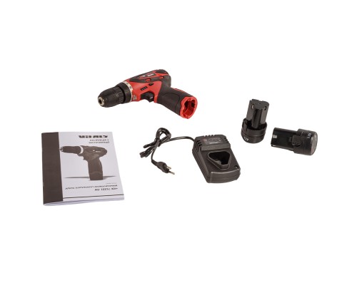 Дрель-шуруповерт аккумуляторная Vitals AU 1221c Kit+