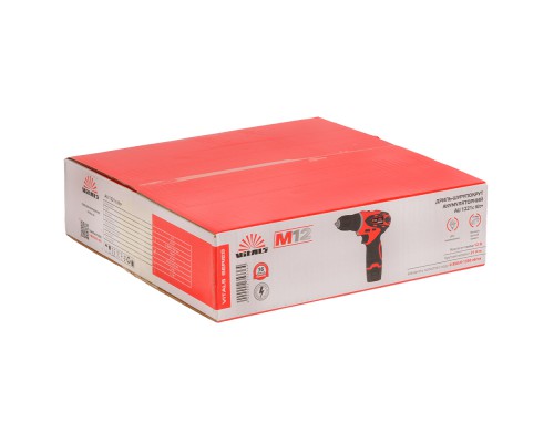 Дрель-шуруповерт аккумуляторная Vitals AU 1221c Kit+