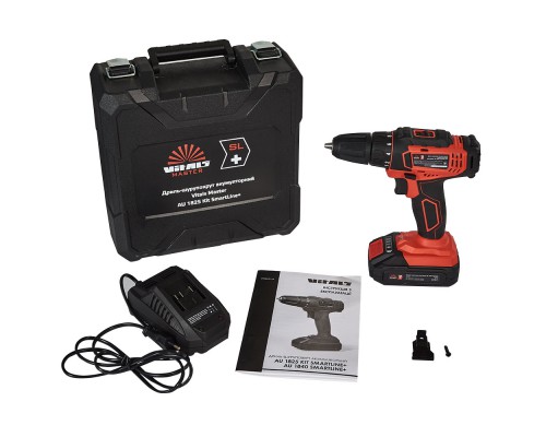 Дрель-шуруповерт аккумуляторная Vitals Master AU 1825 Kit SmartLine+