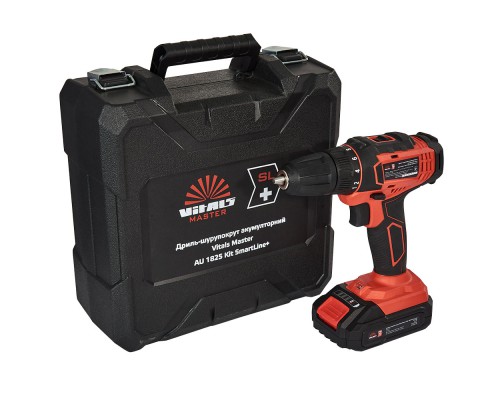 Дрель-шуруповерт аккумуляторная Vitals Master AU 1825 Kit SmartLine+