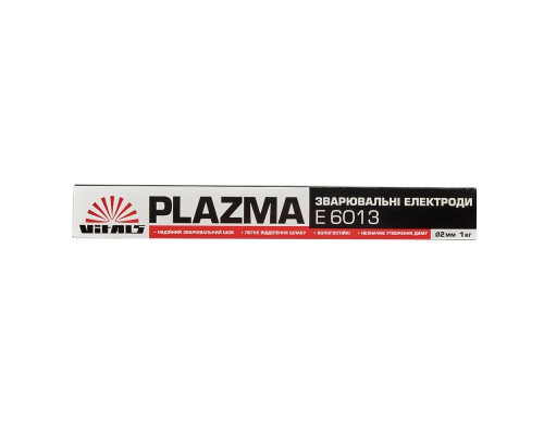 Электроды сварочные Vitals Plazma E6013 d 2мм, X 1кг