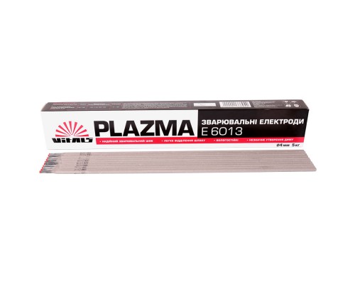 Электроды сварочные Vitals Plazma E6013 d 4мм, X 5кг