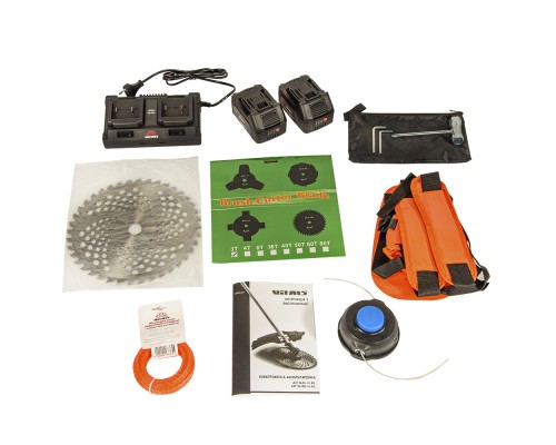 Электрокоса аккумуляторная Vitals AZT 3645-1n Kit