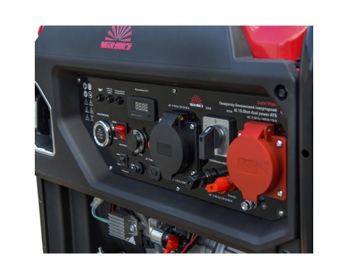 Генератор бензиновый инверторный Vitals IG 10.0bat dual power + ATS
