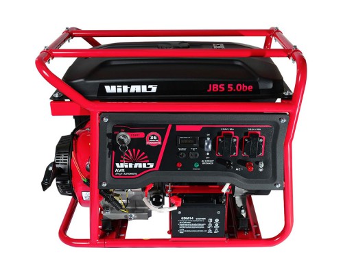 Генератор бензиновый Vitals JBS 5.0be