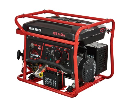Генератор бензиновый Vitals JBS 6.0ba