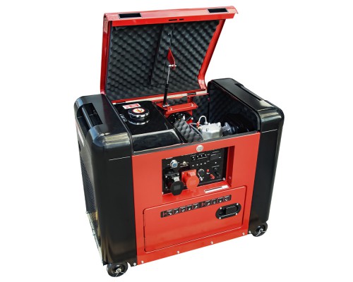 Генератор дизельный Vitals Master EST 7.0dsat dual power + ATS