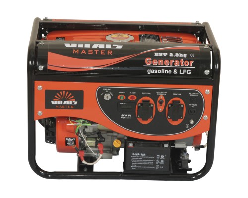 Генератор газ/бензин Vitals Master EST 2.8bg