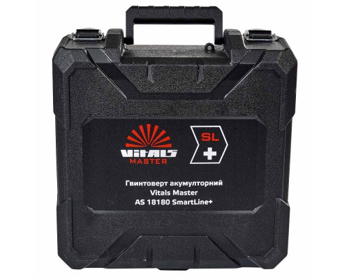 Кейс для винтоверта аккумуляторного Vitals Master AS 18180 SmartLine+