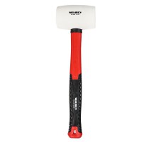 Киянка резиновая 450 г белая, фиберглас Vitals Master
