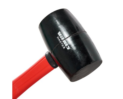 Киянка резиновая 450 г черная, фиберглас Vitals Master