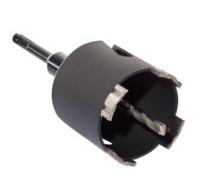 Комплект коронка алмазная по бетону Vitals Professional 72×110 мм М16 SDS-plus