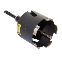 Комплект коронка алмазная по бетону Vitals Professional 82×110 мм М16 SDS-plus