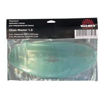 Комплект защитных стекол для маски сварщика Vitals Master 1.0