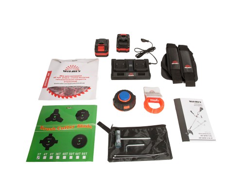 Коса аккумуляторная Vitals Master AZT 36100-1n BL Kit