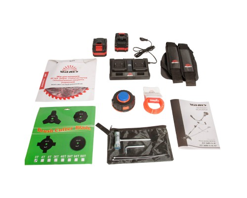 Коса аккумуляторная Vitals Master AZT 3680-1n BL Kit