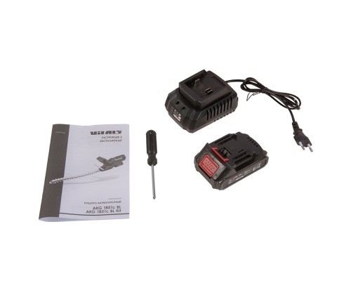 Кусторез аккумуляторный Vitals Master AKG 1851с BL Kit