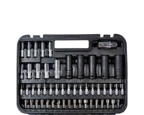 Набор головок торцевых 1/4″ и 1/2″ 111 предметов Vitals Master Impact + Superlock