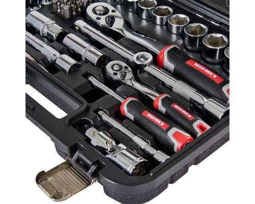 Набор головок торцевых 1/4″ и 1/2″ 73 предмета Vitals Master