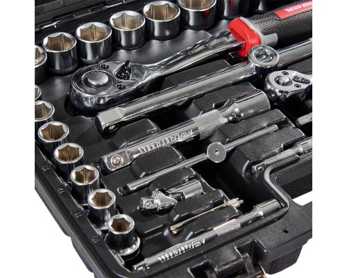 Набор головок торцевых 1/4″ и 1/2″ 94 предмета Vitals Master