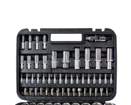 Набор головок торцевых 1/4″ и 1/2″ 94 предмета Vitals Master