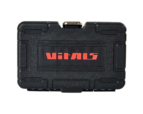 Набор головок торцевых с трещоткой 1/4″ 46 предметов Vitals Master