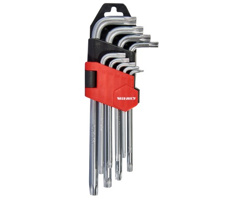Набор ключей шестигранных Torx 9 шт Т10-Т50 Vitals Master