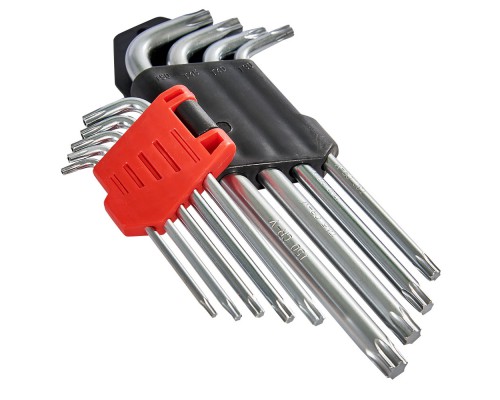Набор ключей шестигранных Torx 9 шт Т10-Т50 Vitals Master