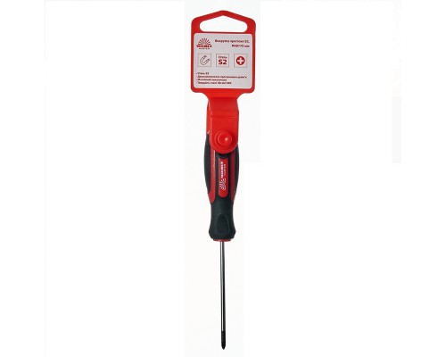 Отвертка крестовая Vitals Master S2, PH0х75 мм