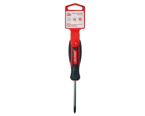 Отвертка крестовая Vitals Master S2, PH1х75 мм