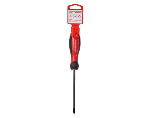 Отвертка крестовая Vitals, PH2х150 мм