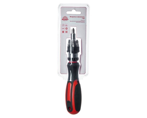 Отвертка с трещеткой Vitals Master, 7 бит