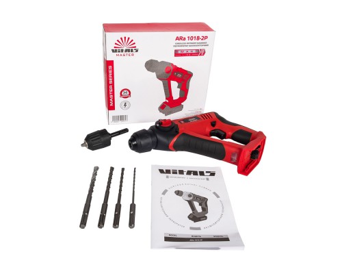 Перфоратор аккумуляторный Vitals Master ARa 1018-2P SmartLine