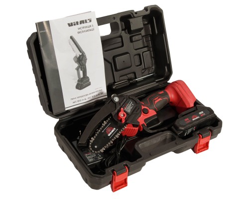 Пила цепная аккумуляторная Vitals AKZ 1810-1n Kit