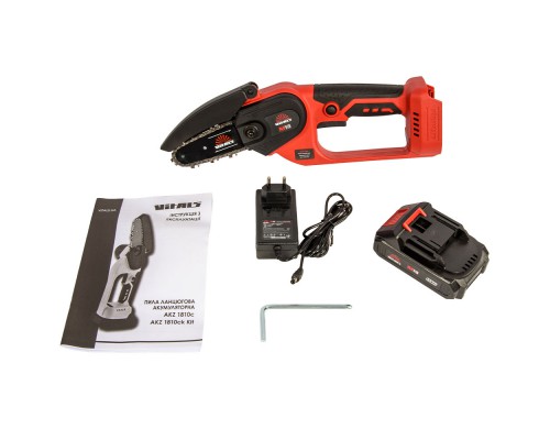 Пила цепная аккумуляторная Vitals AKZ 1810ck Kit