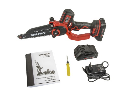 Пила цепная аккумуляторная Vitals AKZ 1820-2n Kit+
