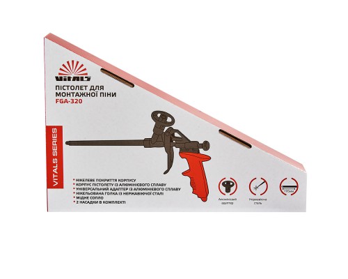 Пистолет для монтажной пены Vitals FGA-320